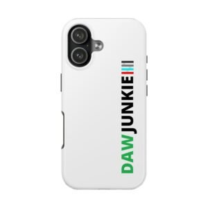 white dawjunkie iphone 17 case