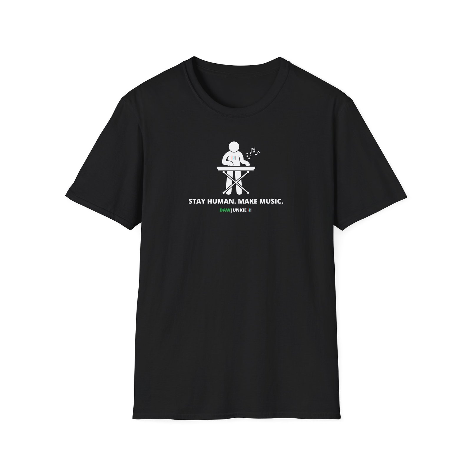 stay human make music t shirt – keyboards stay human make music t shirt – keyboards
